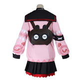 Zenless Zone Zero Ukinami Yuzuha Pink Jacket Skirt Set Outfits Cosplay Costume